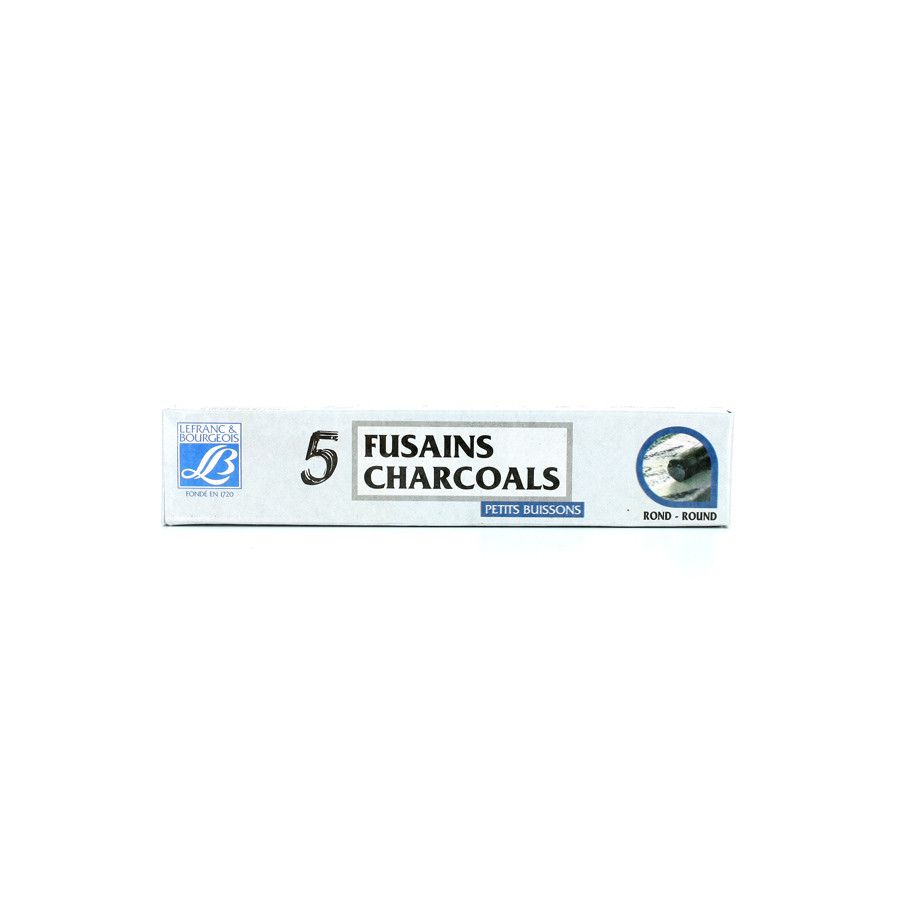 ETUI 5 FUSAINS PETITS BUISSONS ROND IM#930