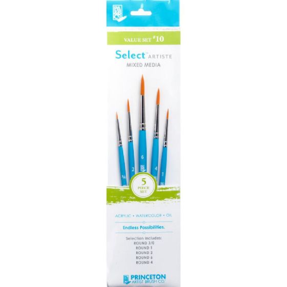 Set De Pinceaux Select Artiste Nâ°10 Princeton (Serie P3750)