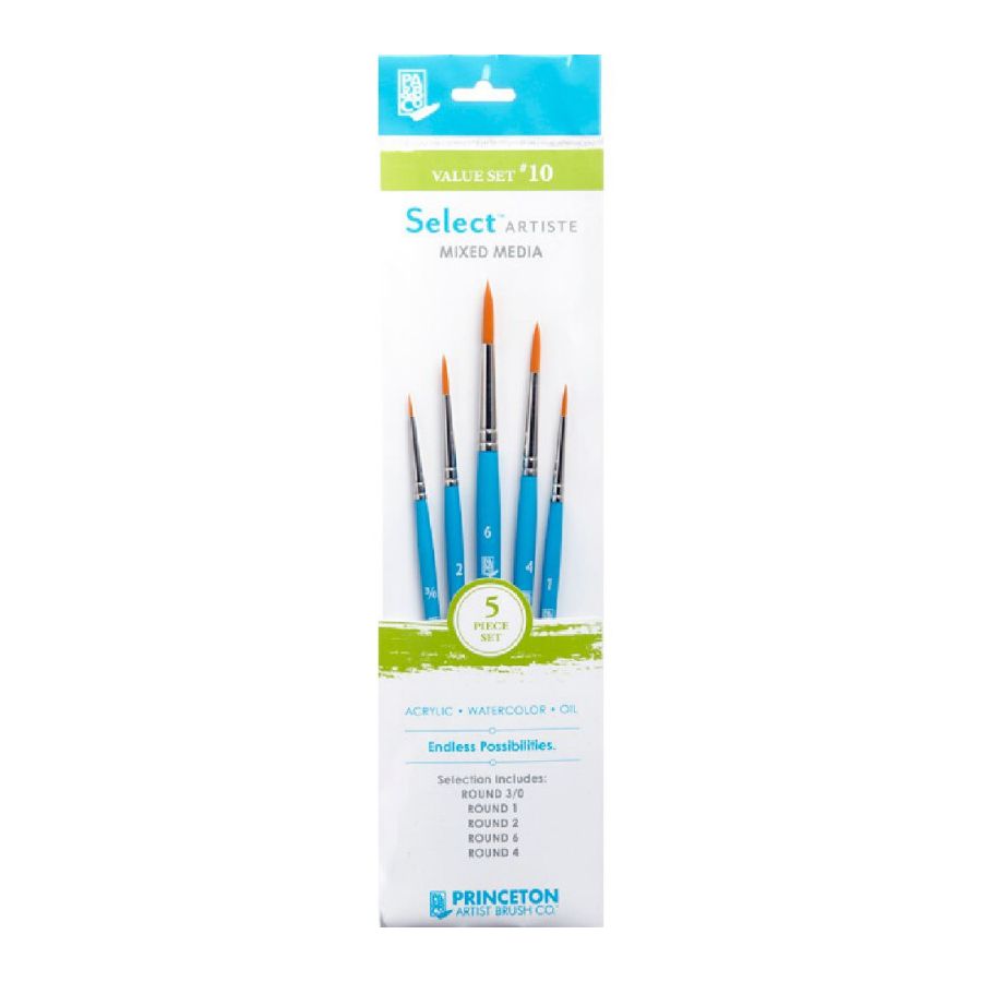 Set De Pinceaux Select Artiste Nâ°10 Princeton (Serie P3750)
