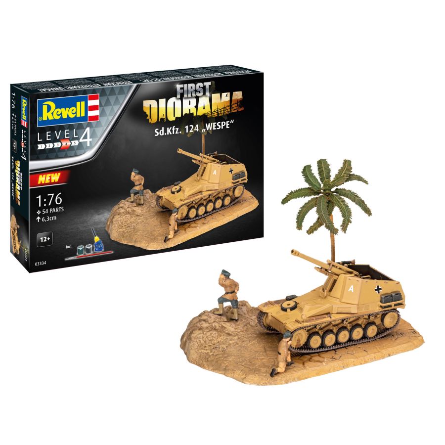 Maquette firt diorama Revell Color'i
