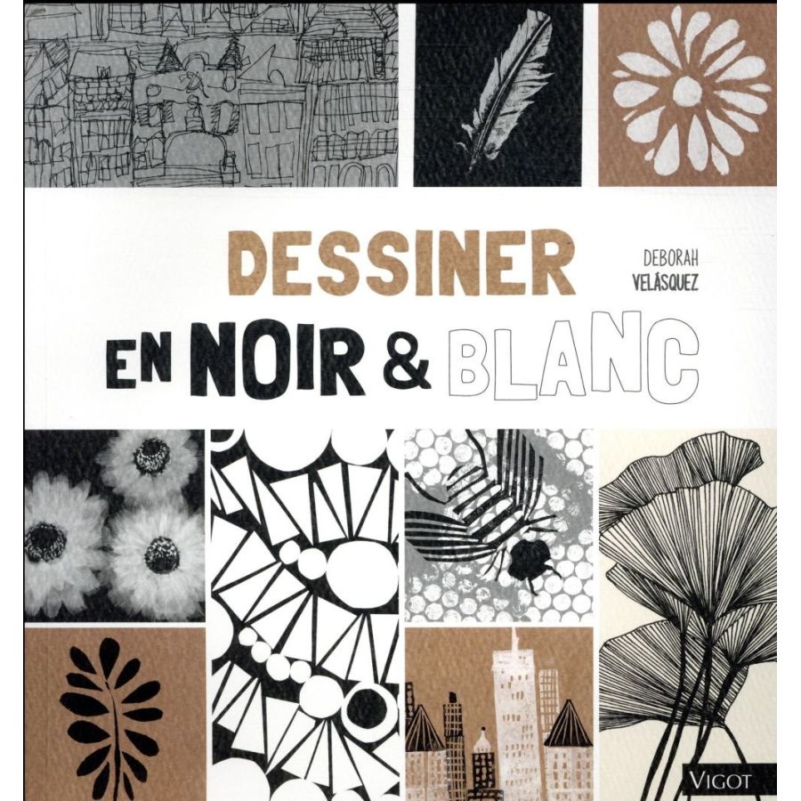 Dessiner en noir et blanc Vigot édition Color'i