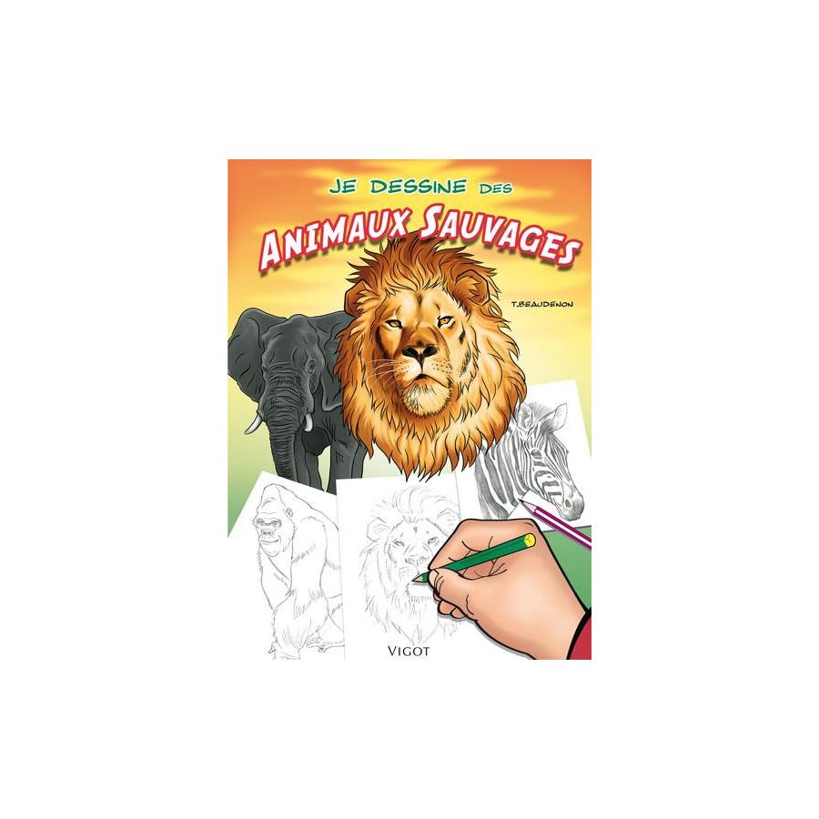 Je dessine des animaux sauvages Vigot édition Color'i