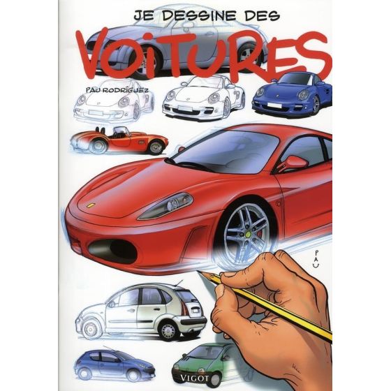 Je dessine des voitures Vigot édition Color'i
