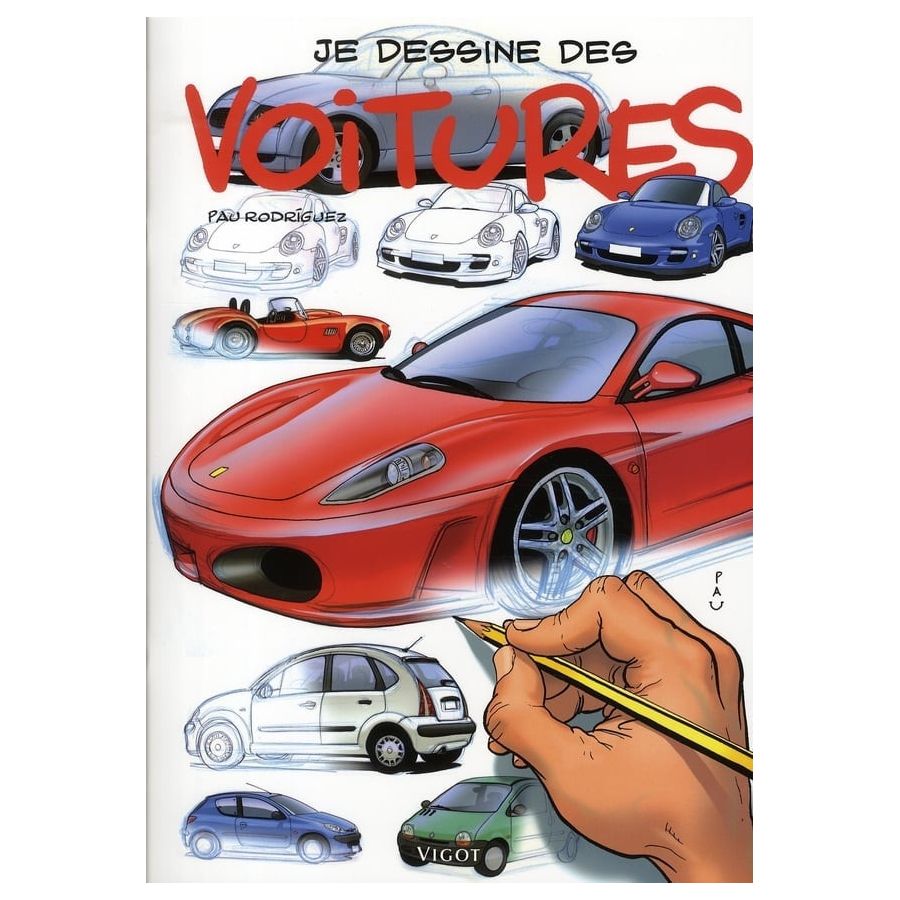 Je dessine des voitures Vigot édition Color'i