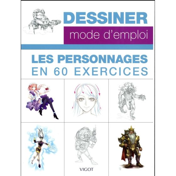 Les personnages exercices Vigot édition Color'i