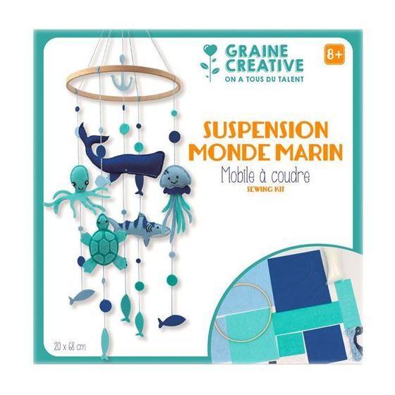 Kit mobile à coudre Graine créative Color'i