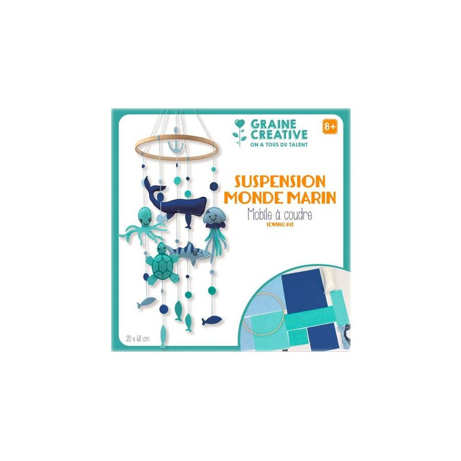 Kit mobile à coudre Graine créative Color'i