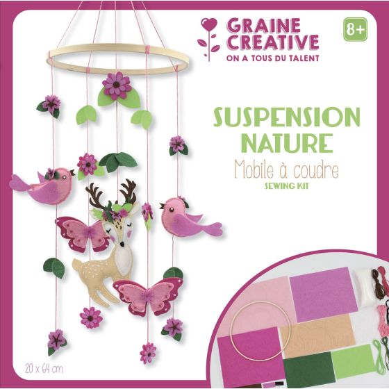 Kit mobile à coudre Graine créative Color'i