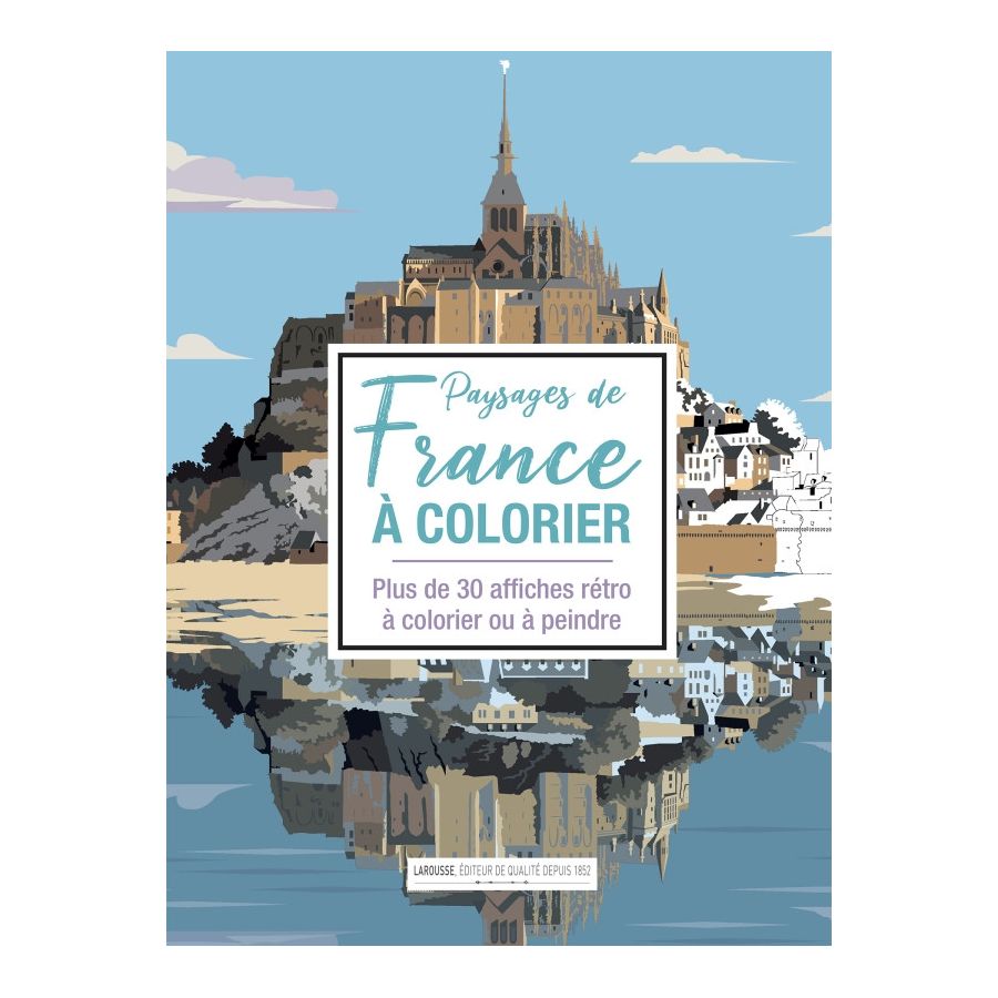 Paysages de France à colorier Hachette Color'i