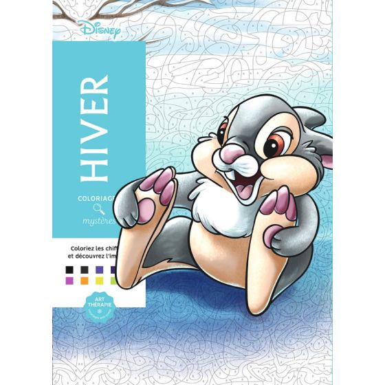 Coloriages mystères hiver Hachette Color'i