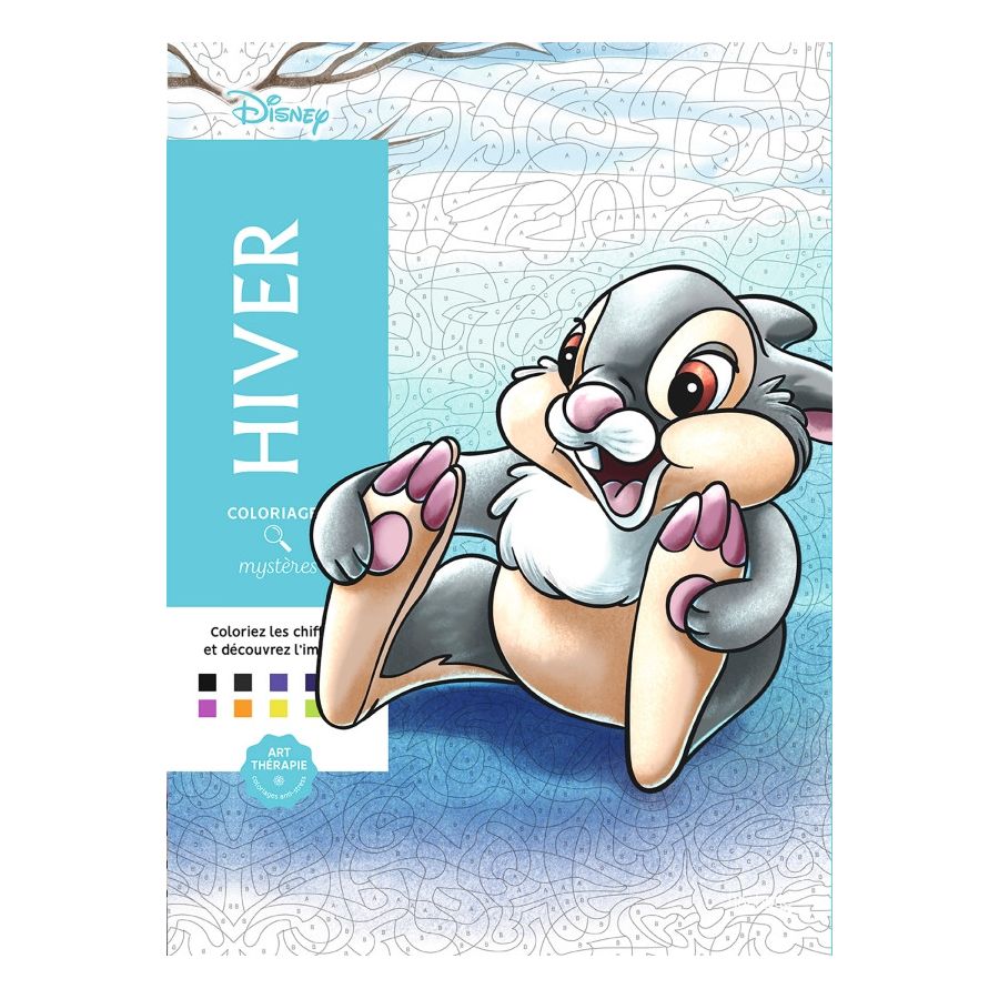 Coloriages mystères hiver Hachette Color'i