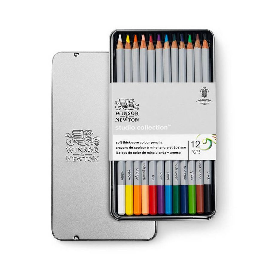SET 12 CRAYONS COULEURS IM#974