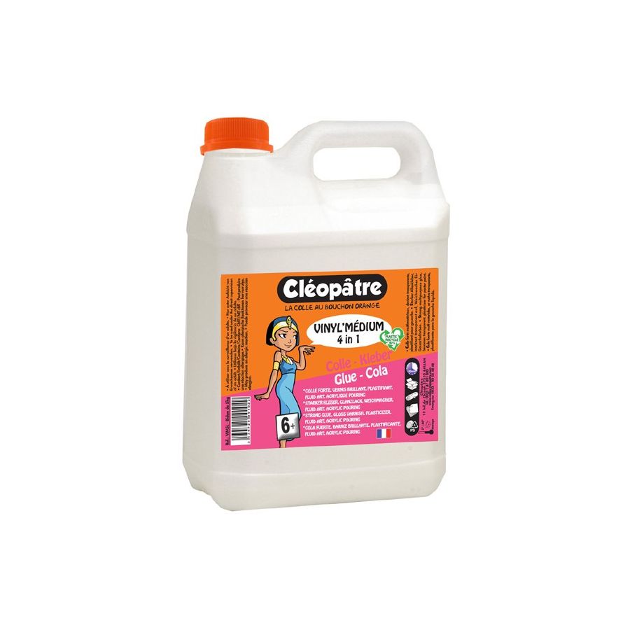 Bidon vinyl pour acrylique pouring Cléopâtre Color'i