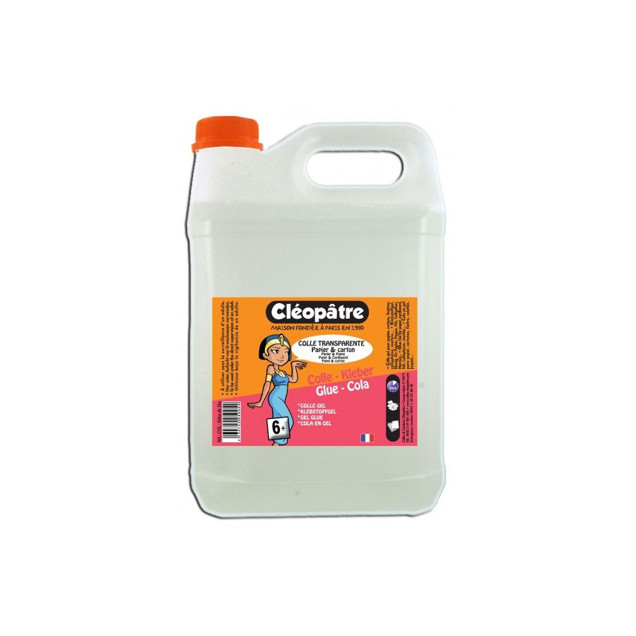 Bidon colle transparente CLéopâtre Color'i