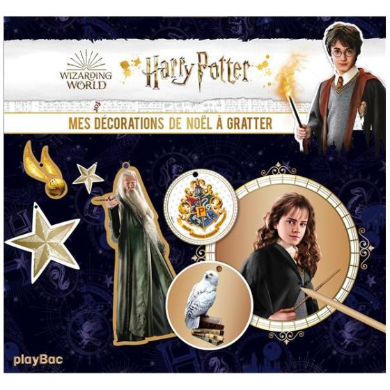 Cartes à gratter Harry Potter noël Color'i
