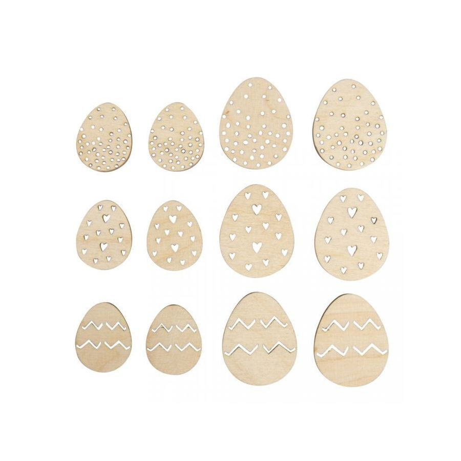 MINIATURES BOIS OEUF PAQUES IM#9865 MINIATURES BOIS OEUF PAQUES IM#9865